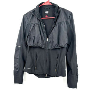 Nike‎ fit dry size Small black full zip lightweight jacket